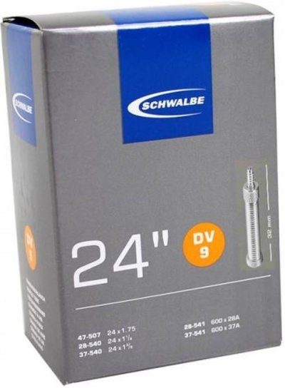 SCHWALBE  Dv 9 Inner Tube Argent&eacute; 24&acute;&acute; / 1.125-1.75