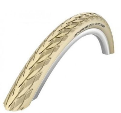 SCHWALBE  pneu ext&eacute;rieur Delta Cruiser Plus 28 x 1 1/2 (40-635) cr&egrave;me