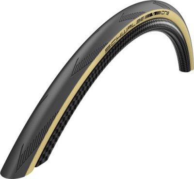 SCHWALBE  pneu ext&eacute;rieur One TLE Addix28 pouces (25-622) noir/beige
