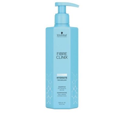 SCHWARZKOPF  Fibre Clinix Shampooing Hydratant Pour Cheveux Secs 300 ml