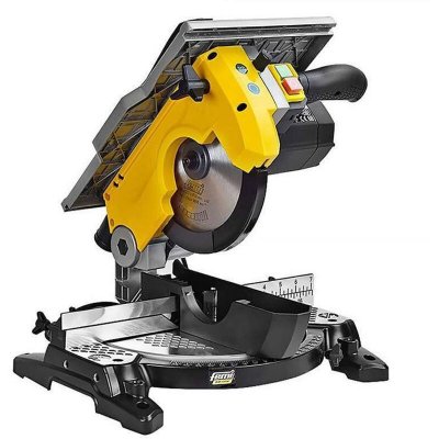 FEMI Scie &agrave; onglet  avec table sup&eacute;rieure - 1200W &Oslash;210mm - T076