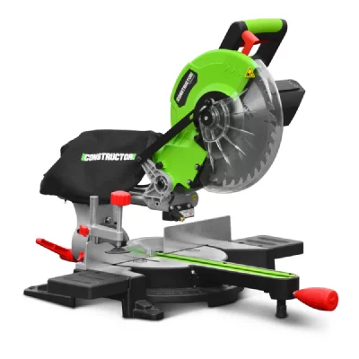 CONSTRUCTOR Scie &agrave; onglets radiale 1800W - Lame 254mm 36 dents - 