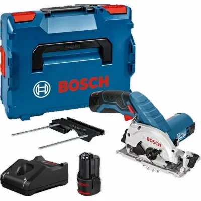 BOSCH Scie Circulaire  GKS 12V-26 (2 x 3,0 Ah GAL12V-40 L-Boxx 136)