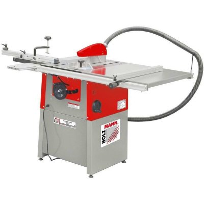 HOLZMANN Scie circulaire de table de pr&eacute;cision avec chariot  TS250