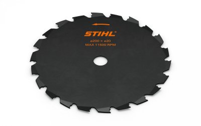 STIHL Scie circulaire, dents douces &Oslash; 200 mm / Al&eacute;sage 20,0 mm
