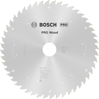 BOSCH Scie circulaire Lame standard pour bois, 216 x 1,7 / 1,2 x 30, 48 dents - 