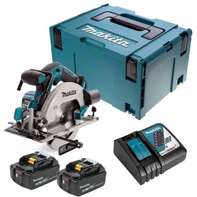 MAKITA Scie circulaire  DHS680RMJ 18 V Li-Ion &Oslash; 165 mm ( 2 x 4,0Ah)