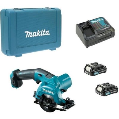 MAKITA Scie Circulaire  HS301DSAE (2 x 2,0 Ah DC10SB Coffret)