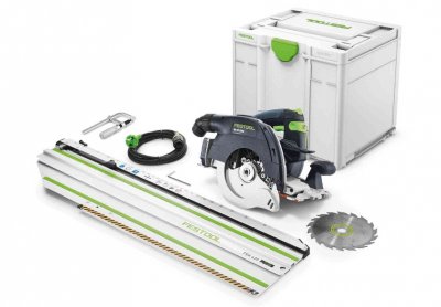 FESTOOL Scie circulaire portative HK 55 EB-Plus + Rail de guidage FSK 420 et lame de scie &Oslash; 160 mm - 576131