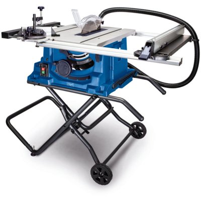 SCHEPPACH Scie circulaire sur table avec pi&egrave;tement - 255 mm - 2000W - HS115