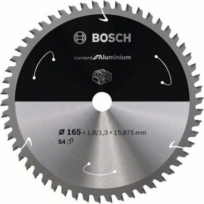 AMICA Scie circulaire type de lame pour l'aluminium, 165x1.8 / 1.3x15.875, 54 dents - Bosch