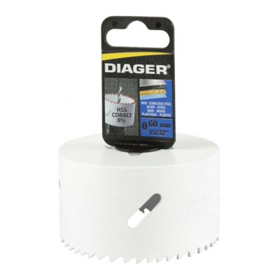 DIAGER Scie cloche Bi-Metal cobalt 8% D. 65 x Lu. 38 mm - 650D65 - 