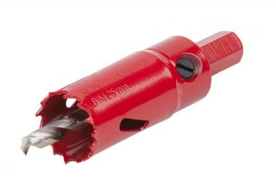 WOLFCRAFT Scie cloche bois/plastique/m&eacute;tal/pl&acirc;tre  diam.22mm