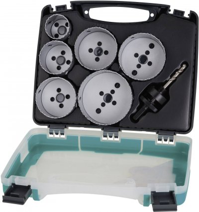 WOLFCRAFT Scie-cloches BIM &laquo; &Eacute;lectricit&eacute; &raquo;  7 pi&egrave;ces