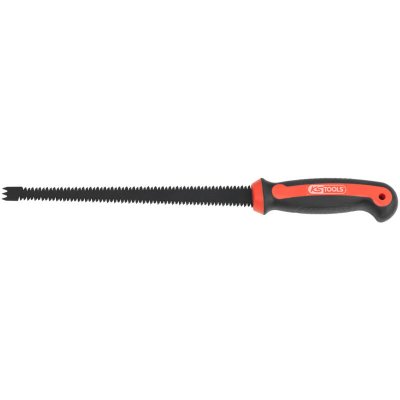 KSTOOLS Scie couteau, d&eacute;coupe forme dans le pl&acirc;tre 250mm denture 7TPI poign&eacute;e bi-mati&egrave;re