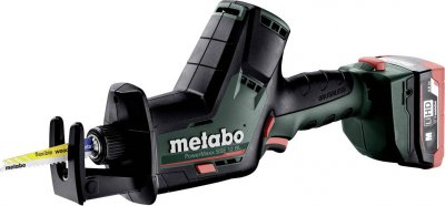 METABO Scie sabre  - SSE 12 BL 2 x 4,0 Ah Li-HD, ASC 55, coffret - 602322800