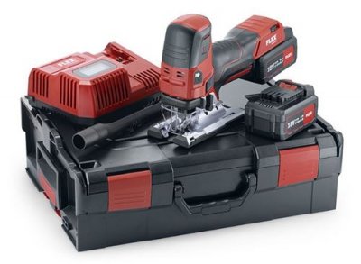 FLEX Scie sauteuse 18V JS 18.0-EC/5.0 Set - 2 batteries + chargeur + coffret + accessoires - 489778