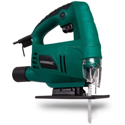 VONROC Scie sauteuse 550W avec 1 lame de scie incluse