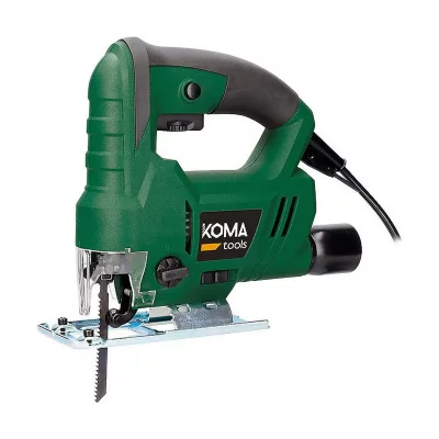 KOMA TOOLS Scie sauteuse - 580W - 3000 tr/min - Noir/vert