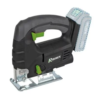 RIBIMEX Scie sauteuse r-bat20 20 Volts sans batterie ni chargeur