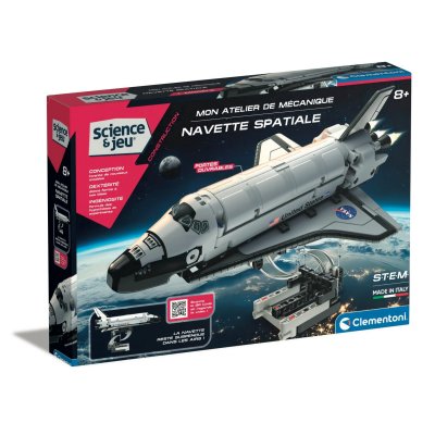 CLEMENTONI Science & Jeu Construction Navette Spatiale Nasa