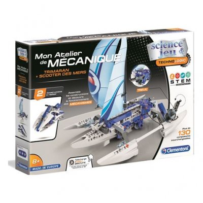 CLEMENTONI Science & Jeu Construction Trimaran & Scooter Des Mers