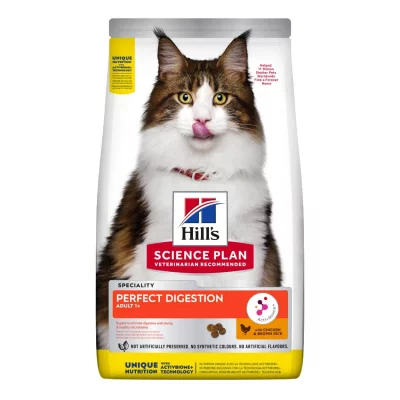 HILL S SCIENCE PLAN Science Plan Adult Perfect Digestion au Poulet & Riz Brun 1.5 Kg