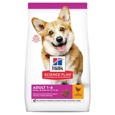 HILL&APOS;S Science Plan Adult Small & Mini au Poulet 1.5 Kg Hill's