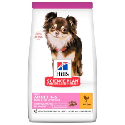 HILL S SCIENCE PLAN Science Plan Small & Mini Adult Light au Poulet 6 KG Hill's 