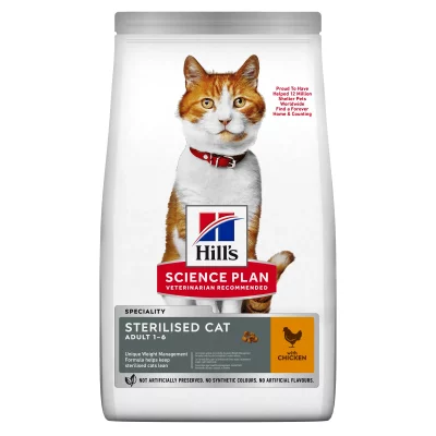 HILL S SCIENCE PLAN Science Plan Young Adult Sterilised au Poulet 1.5 Kg Hill's 