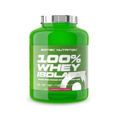 SCITEC NUTRITION  100% Whey Isolate 1816g Framboise - Isolat&nbsp;de&nbsp;lactos&eacute;rum