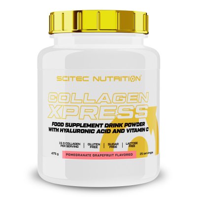 SCITEC NUTRITION  Collag&egrave;ne Xpress 475 g Pomegranate Grapefruit - Anti-rides et anti-&acirc;ge