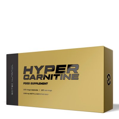 SCITEC NUTRITION  Hyper Carnitine 120 Capsules - L-carnitine
