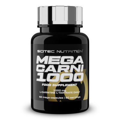 SCITEC NUTRITION  Mega Carni-X 60 g&eacute;lules - L-carnitine