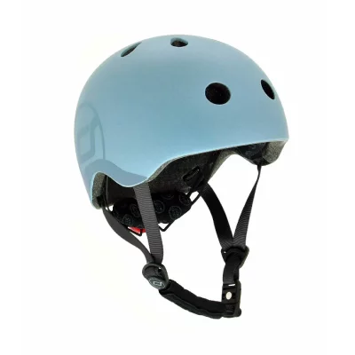 SCOOT & RIDE Scoot & Ride SR-Casque S-Beige v&eacute;lo Mixte, Cendre, 51 BIS 55cm
