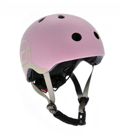 SCOOT & RIDE Scoot & Ride SR-Casque XS-Rose v&eacute;lo Mixte, 45 BIS 51cm