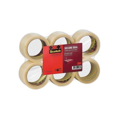 SCOTCH  BP976 HEAVY Pack de 6 Rouleaux de ruban 50 mm x 66 m Transparent