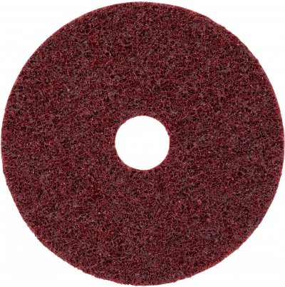 3M Scotch-Brite Disque Abrasif Non Tiss&eacute; SC-DH, 115 x 22 mm, Grain A Moyen, Rouge, 20 Disques/Bo&icirc;te