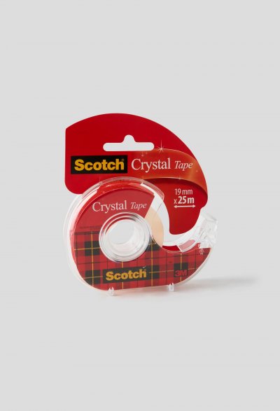 3M Scotch crystal 6-1925 d rouleau de ruban 19 mm x 25 m transparent