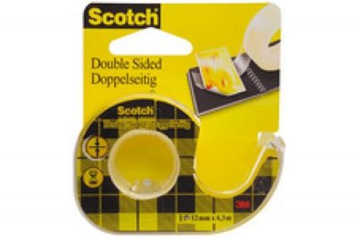 SCTH Scotch D&eacute;vidoir Ruban Adh&eacute;sif Double Face 665 12 Mm X 7,9 M &Agrave; L'unit&eacute;