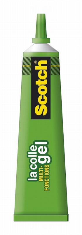 SCOTCH  FS910052737 Tube de colle gel 30 ml Transparent Lot de 24