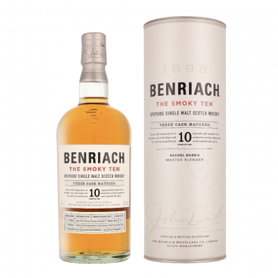 BENRIACH Scotch whisky &eacute;cossais single malt The Smoky Ten 46% 10 ans