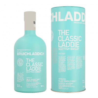 WHISKY DE BRUICHLADDICH Scotch whisky single malt ecossais The Classic Laddie 50%