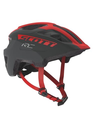 SCOTT  275232 Casque de v&eacute;lo Unisexe pour Enfant, Gris/RD RC, 1 Taille