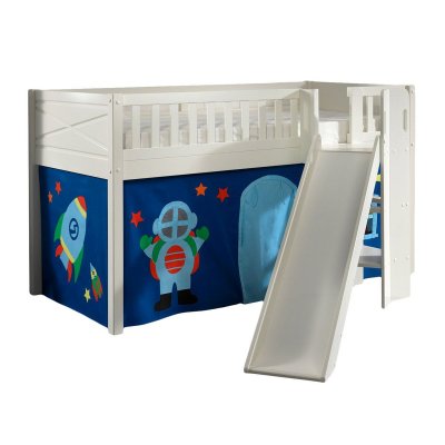 VIPACK Scott lit mezzanine toboggan et rideau astro STHSGB14030