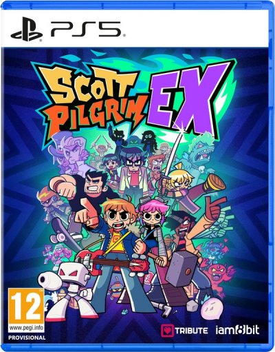 Scott pilgrim ex jeu d'action-aventure sur ps5, &eacute;dition europ&eacute;enne pegi 12