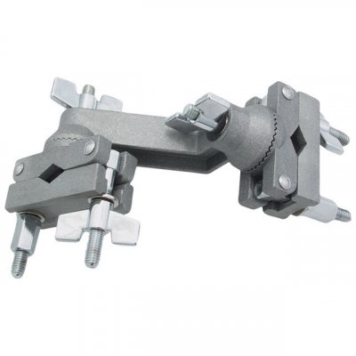 GIBRALTAR Scpugc Clamp Double Avec Angle 2 Pinces Rotatives