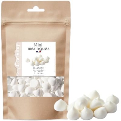 SCRAPCOOKING  Pot de Mini Meringues Blanches 40 g