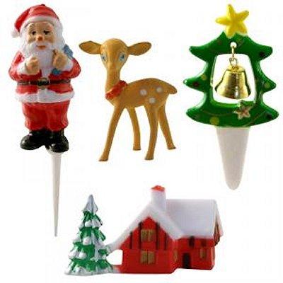 SCRAPCOOKING &reg; - Sujets de d&eacute;coration pour g&acirc;teaux - No&euml;l