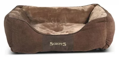 SCRUFFS  Panier Chester Chocolat, taille M